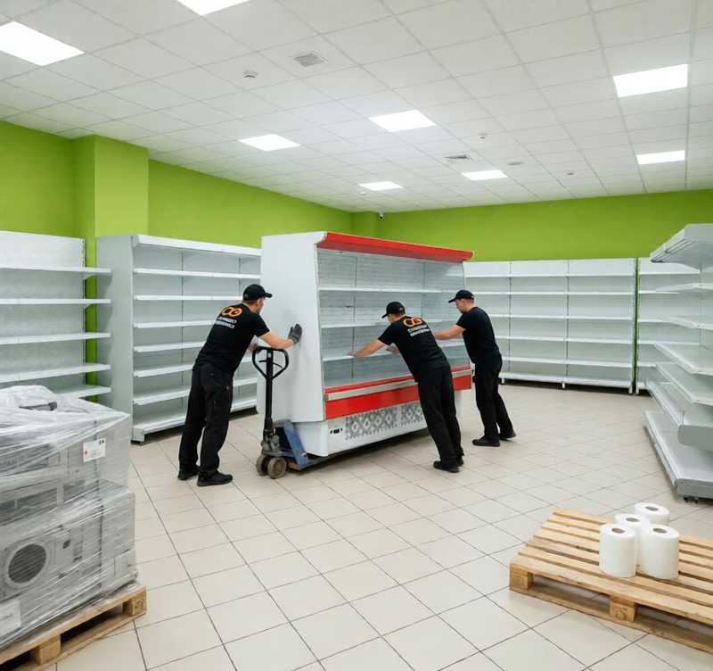 Переезд магазина в Химках
